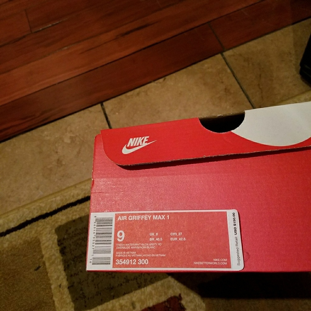 Air Griffey Max 1 Freshwater!